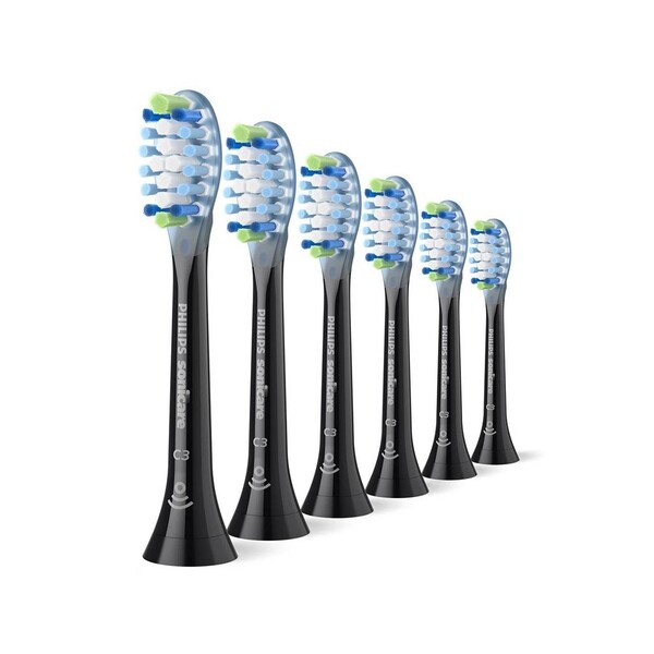 Levně Philips Sonicare C3 Premium Plaque Defence HX9046/88 Black náhradní hlavice 6 ks