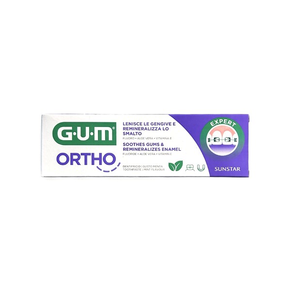 Levně GUM Ortho zubní pasta 75 ml