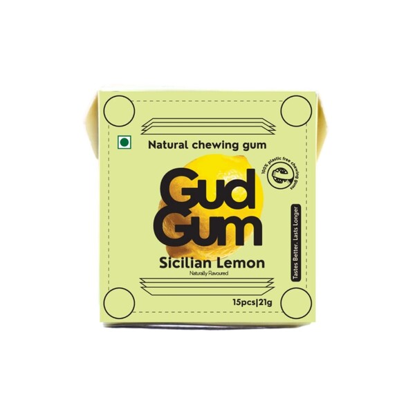 Levně Gud Gum žvýkačky 15 ks - citronové