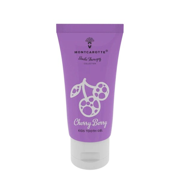 Levně Montcarotte Kids Cherry Berry dětský zubní gel 30 ml - třešeň
