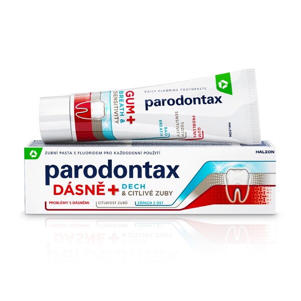 Levně Parodontax Dásně + Dech & Citlivé zuby zubní pasta 75 ml