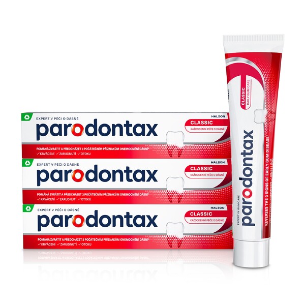 Levně Parodontax Classic zubní pasta 3x75 ml