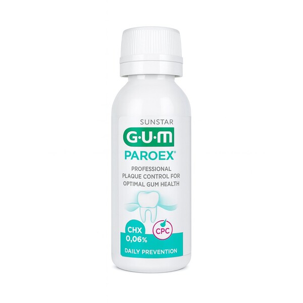 Levně GUM Paroex 0,06% CHX ústní voda 30 ml