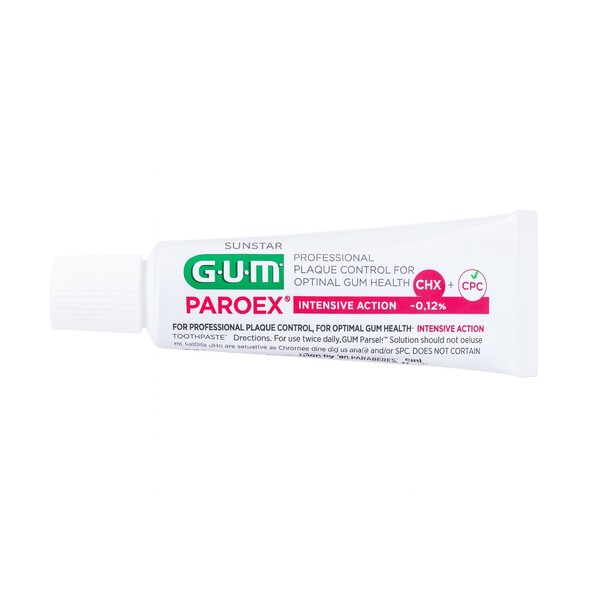 Levně GUM Paroex 0,12% CHX zubní pasta 12 ml