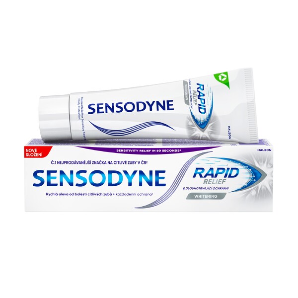 Levně Sensodyne Rapid Whitening zubní pasta 75 ml