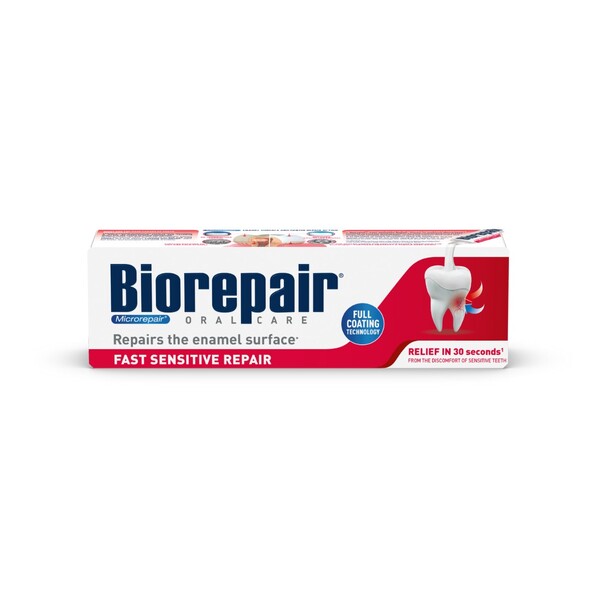 Levně Biorepair Fast Sensitive Repair zubní pasta 75 ml