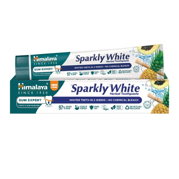 Levně Himalaya herbals zubní pasta pro zářivě bílé zuby 75 ml