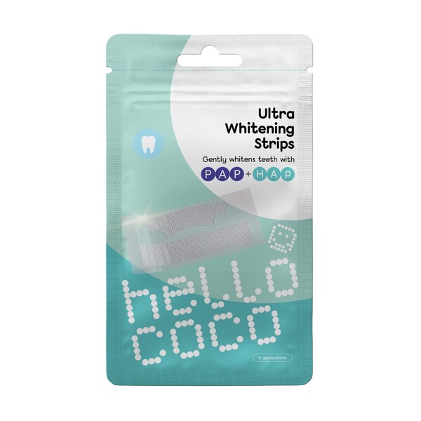 Levně Hello Coco Ultra Whitening Strips 5 ks