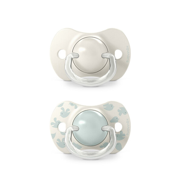 Suavinex SX PRO 6-18 m Birdies dudlík 2 ks - zelený