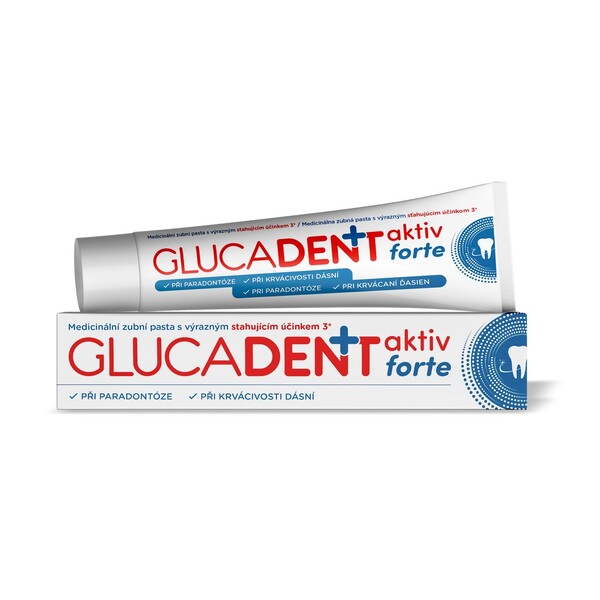 Levně Glucadent Aktiv Forte zubní pasta 75 ml