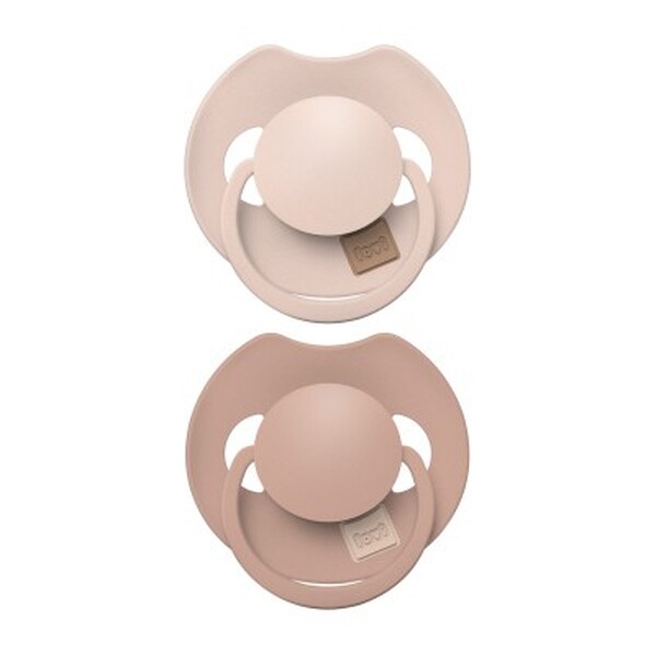 Levně Lovi Prime 6-18 Nude/Blush dudlík 2 ks