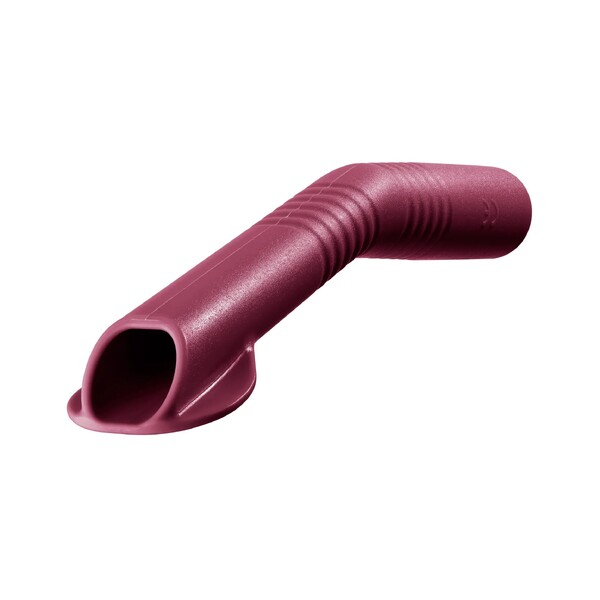 Levně Akzenta Top Tips Regular 124/16 mm Burgundy sací kanyly 10 ks