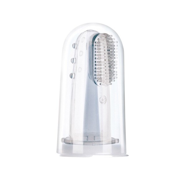 Canpol babies silikonov� mas�?n� kart�?ek na prst v pouzdru