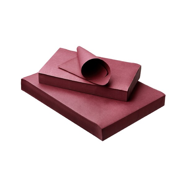 Levně Akzenta Tray papír 18×28 cm 10×250 ks - Burgundy