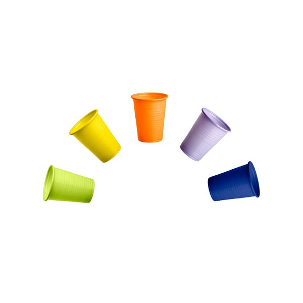 Levně Akzenta Top Cups Mix plastové jednorázové kelímky 1 000 ks