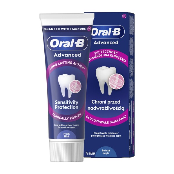 Levně Oral-B Advanced Sensitivity Protection zubní pasta 75 ml