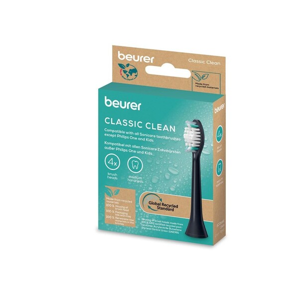 Levně Beurer Classic Clean náhradní hlavice 4 ks