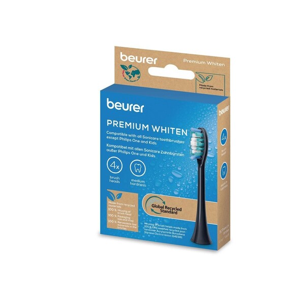 Levně Beurer Premium Whiten náhradní hlavice 4 ks