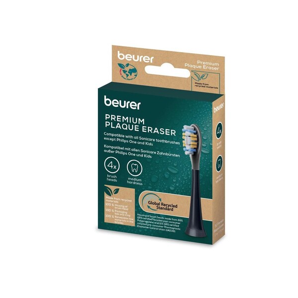 Levně Beurer Premium Plaque Eraser náhradní hlavice 4 ks