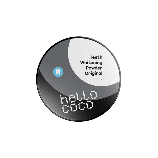 Levně Hello Coco Original bělicí zubní pudr 30 g