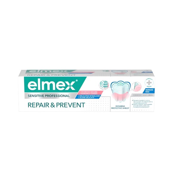 Levně Elmex Sensitive Professional Repair & Prevent Gentle White zubní pasta 75 ml