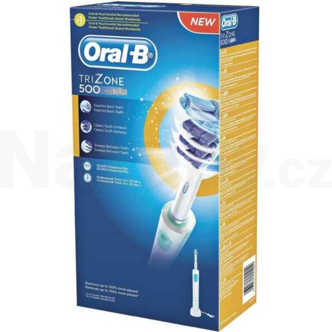 Braun Oral B TriZone 500 D16 zubní kartáček - PONIČENÝ OBAL