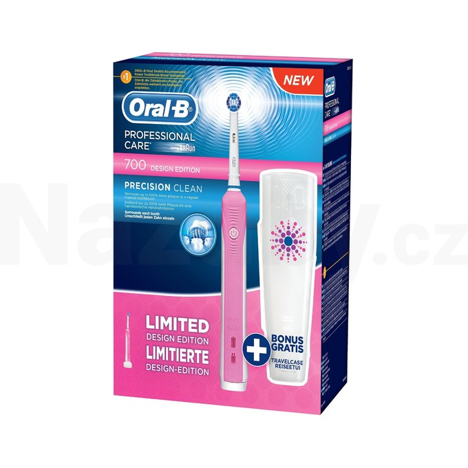 Braun Oral-B Professional Care 700 D16 PINK zubní kartáček