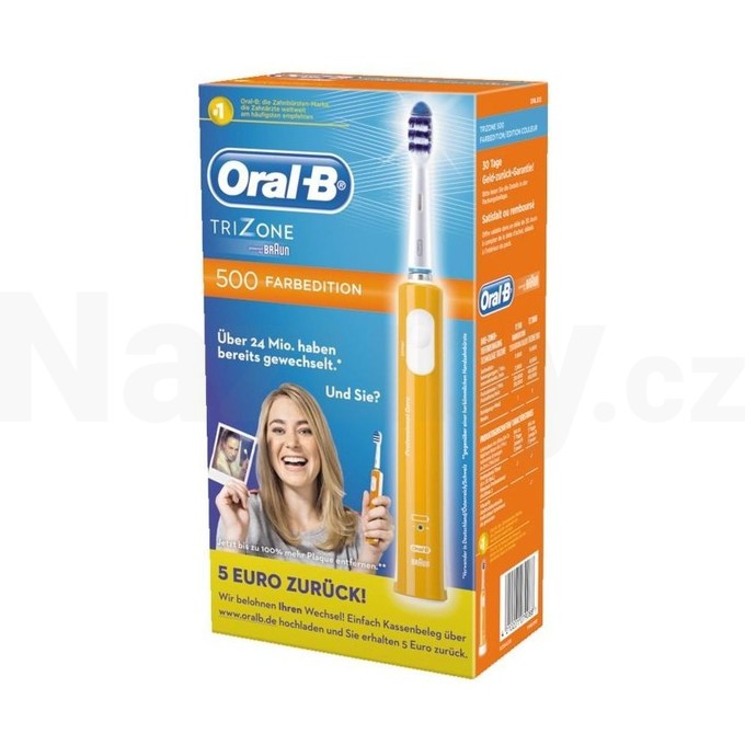 Braun Oral B TriZone 500 D16 ORANGE zubní kartáček