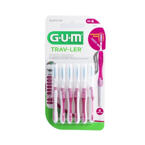 GUM Trav-Ler mezizubní kartáčky 1,4 mm 6 ks