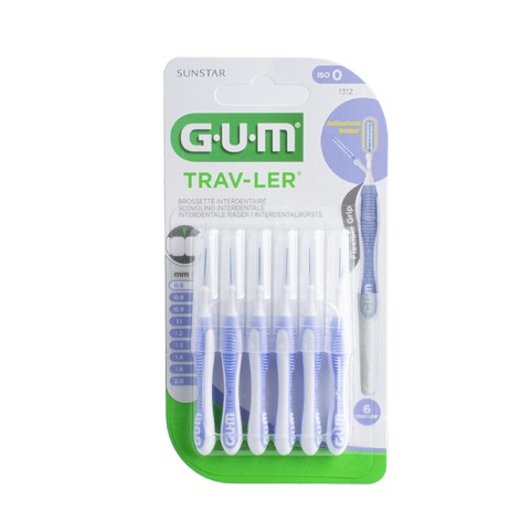 GUM Trav-Ler mezizubní kartáčky 0,6 mm 6 ks