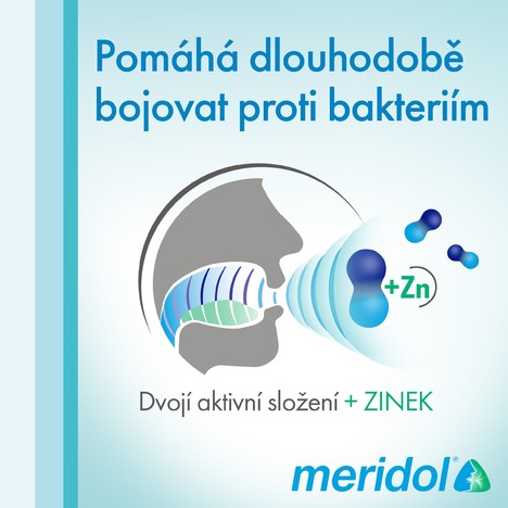 Meridol ochrana dásní a svěží dech ústní voda 400 ml