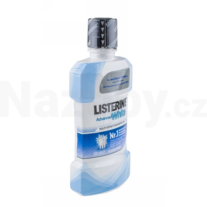 Listerine Advanced White ústní voda 500 ml