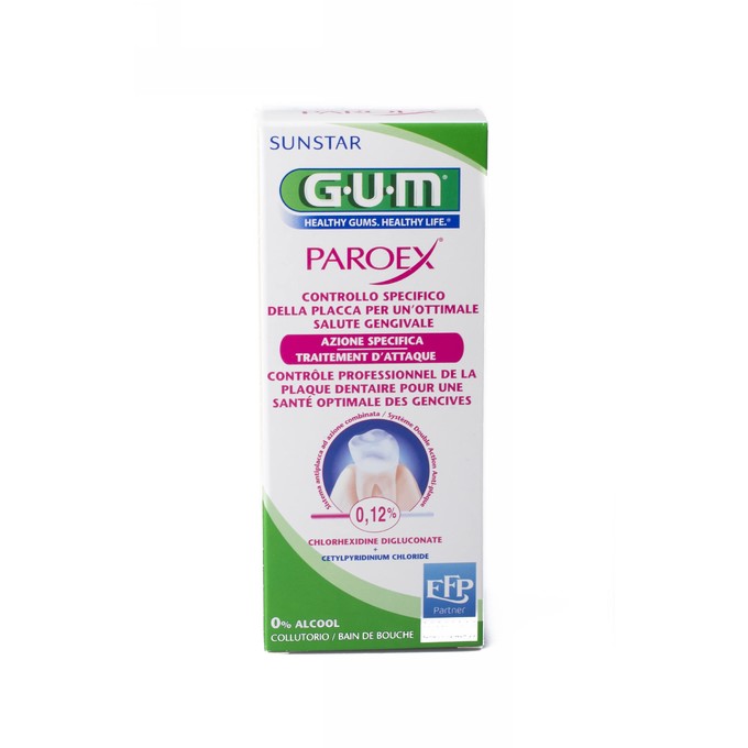GUM Paroex ústní voda (CHX 0.12%) 300 ml