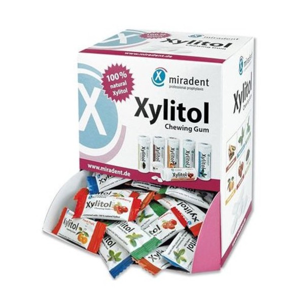 Miradent Xylitol žvýkačky MIX 200x2ks