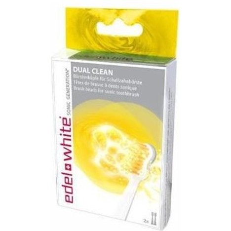 Edel+White náhradní hlavice Dual Clean 2ks