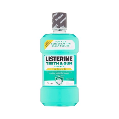 Listerine Teeth & Gum Defence ústní voda 500 ml