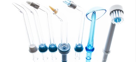 Přehled náhradních trysek k ústním sprchám Waterpik