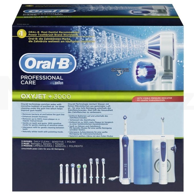 Braun Oral B Profesional Care Oxyjet+3000 ústní centrum