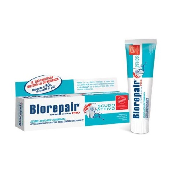 BioRepair Active Shield zubní pasta 75 ml