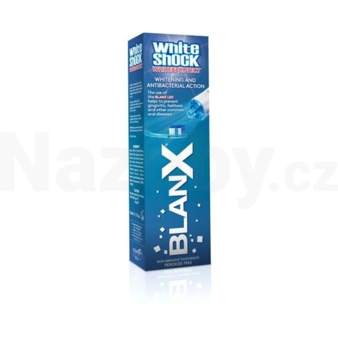 BlanX White Shock & Protect zubní pasta 50 ml s LED aktivátorem