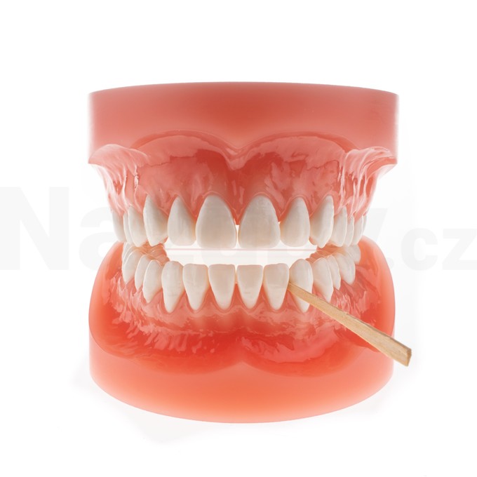 TePe Dental Sticks Slim březová párátka s fluoridem, 125 ks