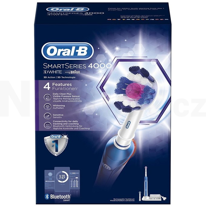 Braun Oral B SmartSeries 4000 3D White zubní kartáček