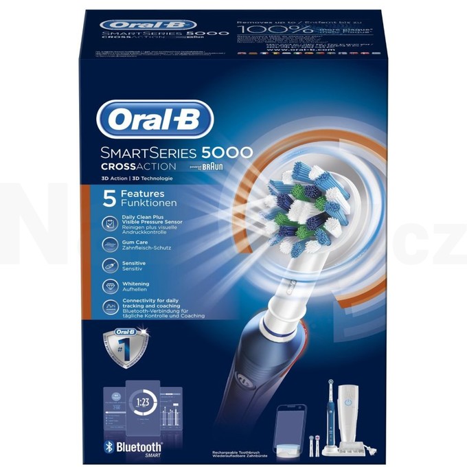 Braun Oral B SmartSeries 5000 CrossAction zubní kartáček