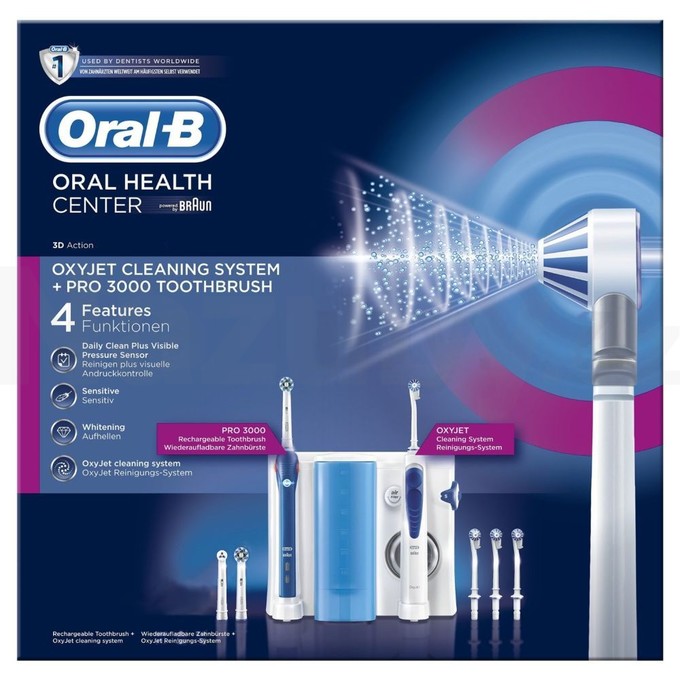 Oral-B Oxyjet + PRO 3000 ústní centrum