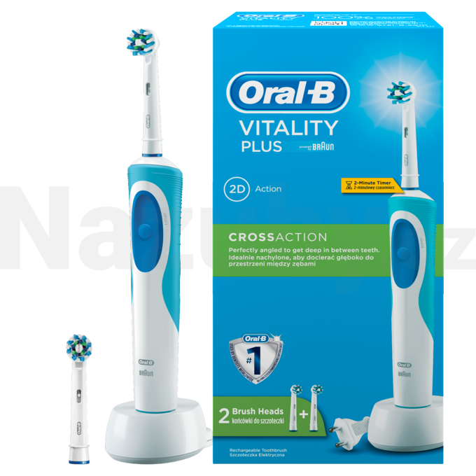 Braun Oral-B Vitality Plus CrossAction D12 zubní kartáček
