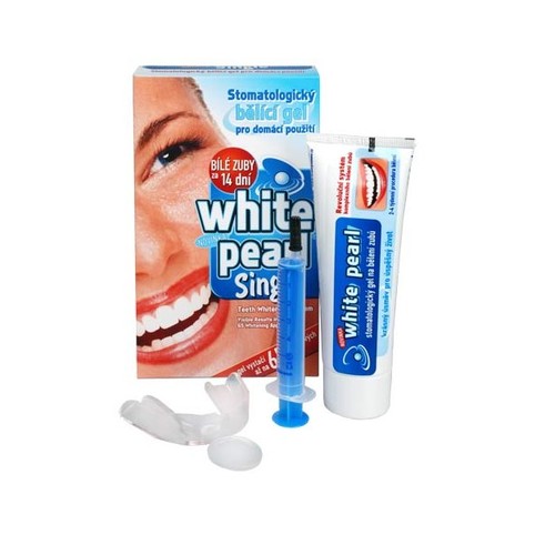 White Pearl Single set na domácí bělení zubů 65 g