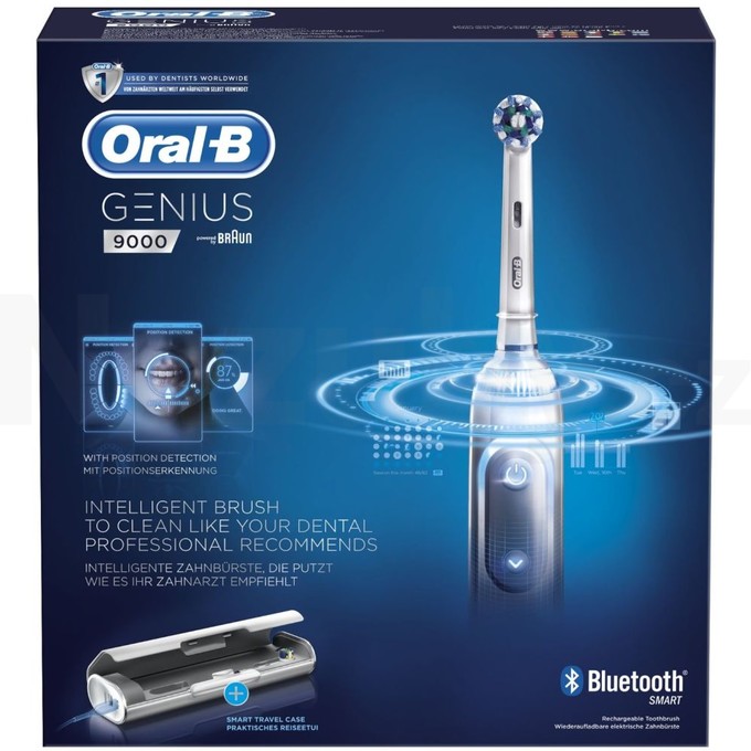 Braun Oral B Genius 9000 White zubní kartáček - POŠKOZENÝ OBAL