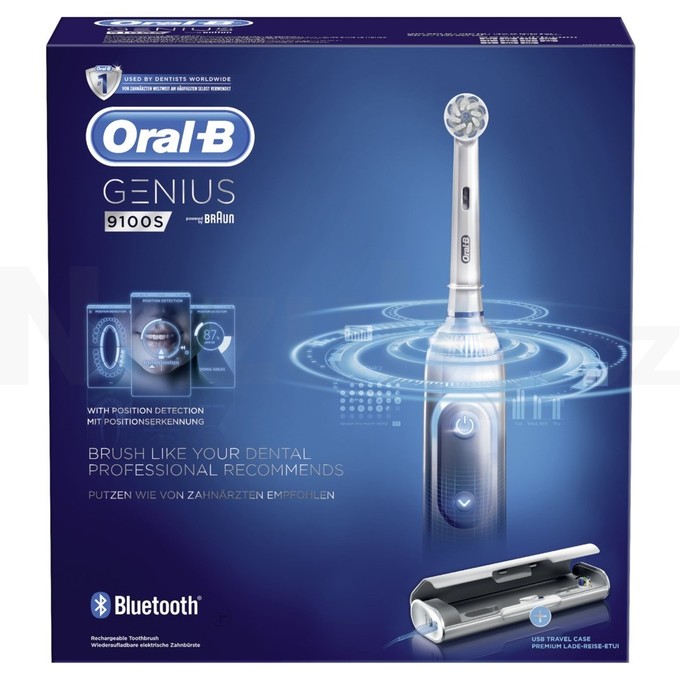 Braun Oral-B Genius 9100S White zubní kartáček