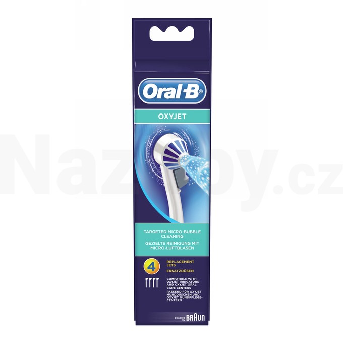 Oral-B Oxyjet ED 17-4 náhradní trysky 4 ks