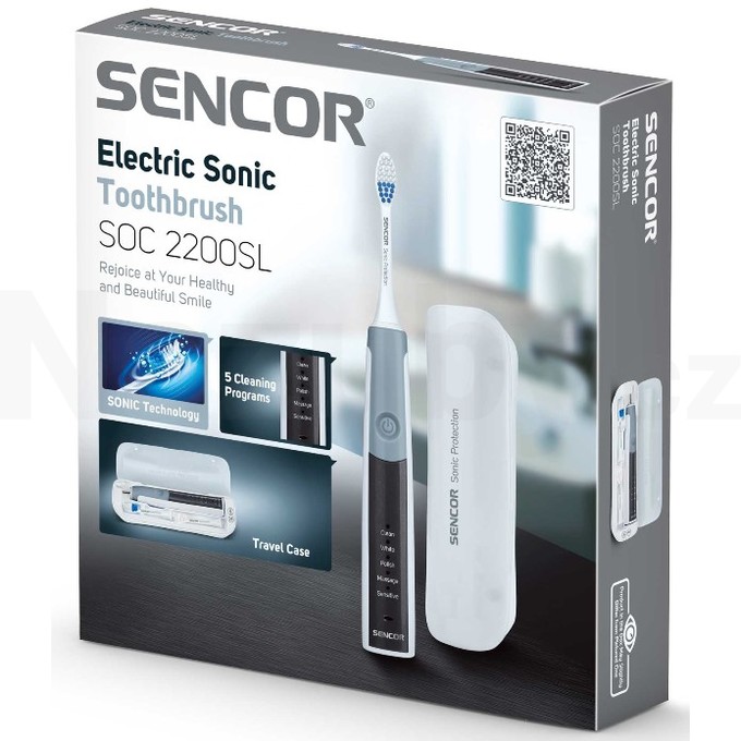 Sencor SOC 2200SL sonický zubní kartáček